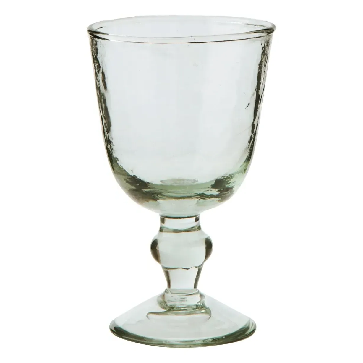 Hammered Stemmed Glass - Transparent product