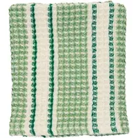 Honeycomb Guest Towel - Green, Cotton alternate view