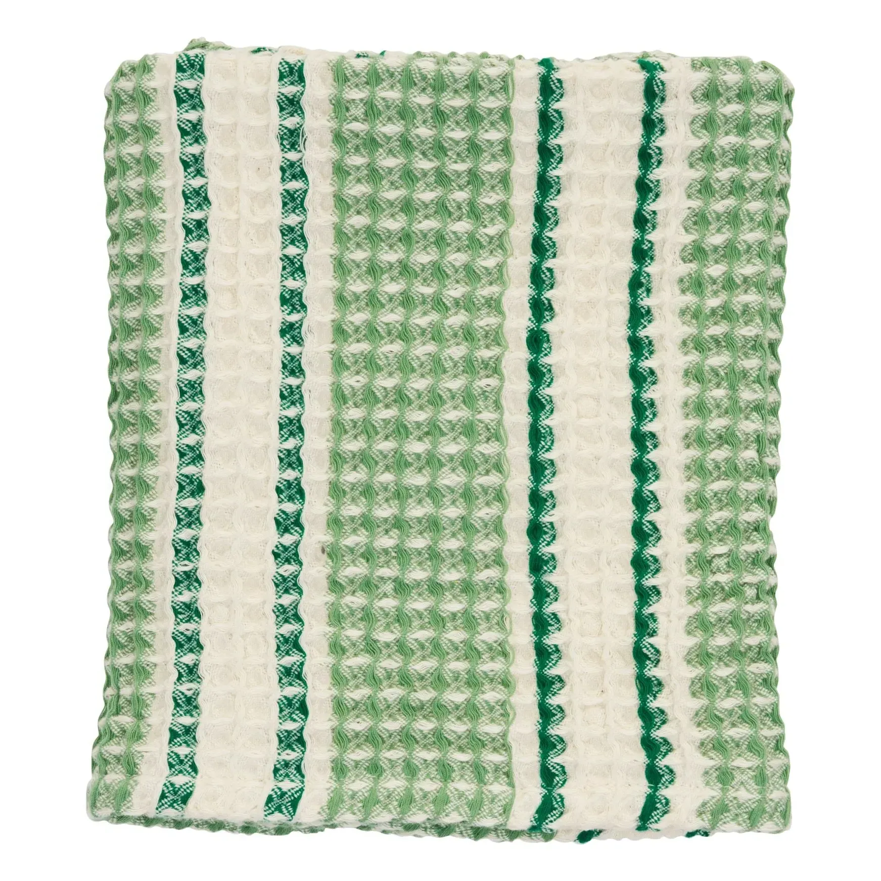Honeycomb Guest Towel - Green, Cotton product