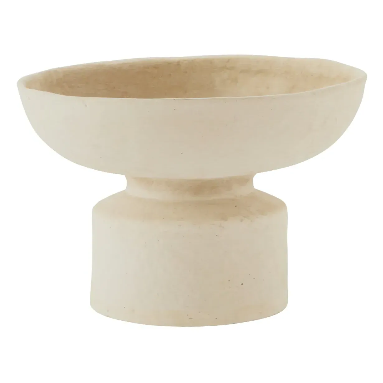 Madam Stoltz Papier Mâché Bowl - Off-White product