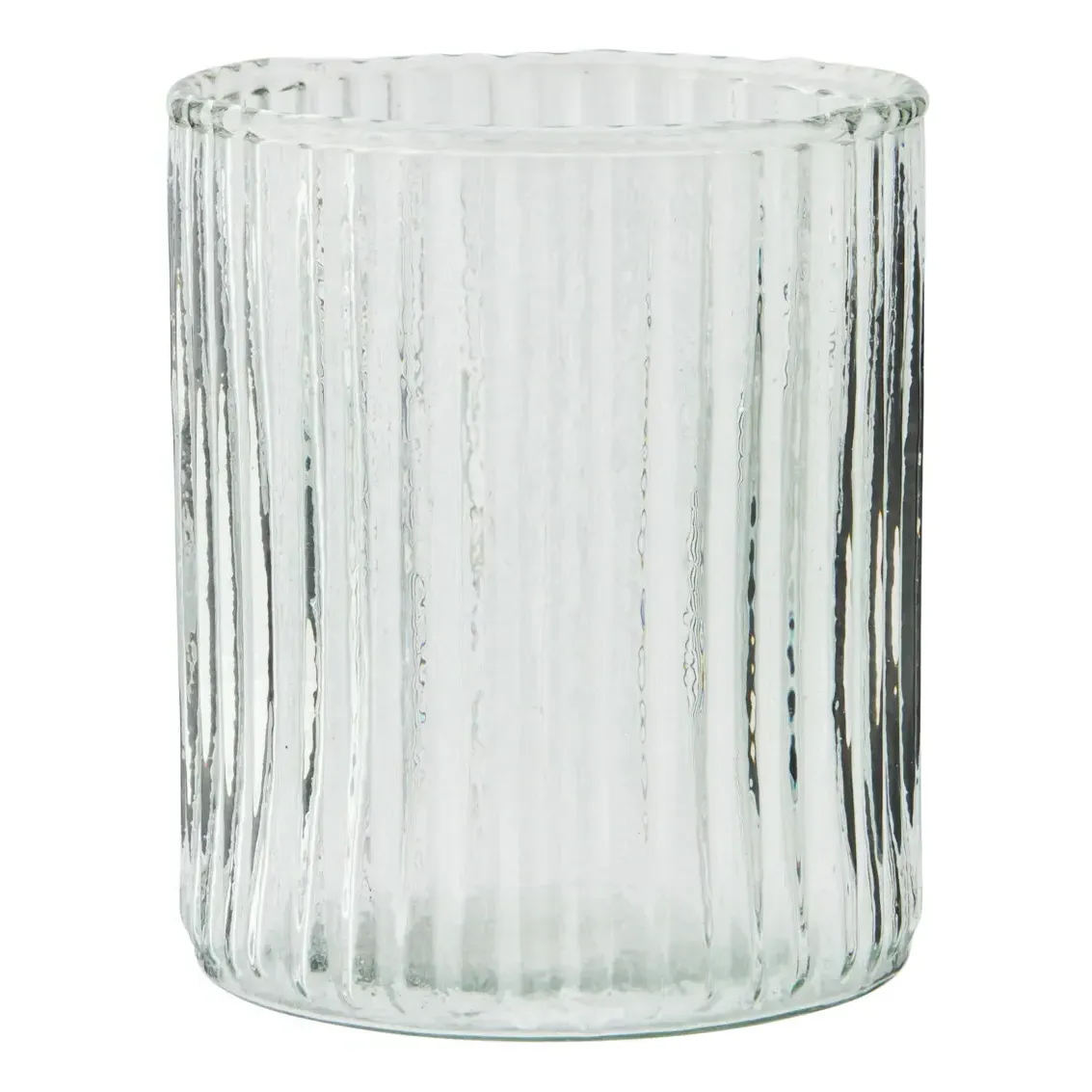 Ribbed Drinking Glass - Transparent, Glass product