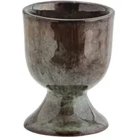 Stoneware Egg Cup - Dark Green alternate view
