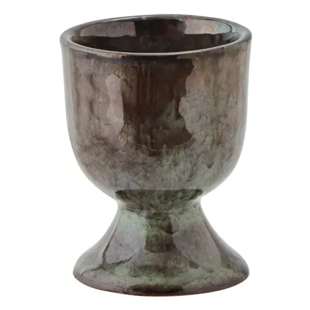 Stoneware Egg Cup - Dark Green product