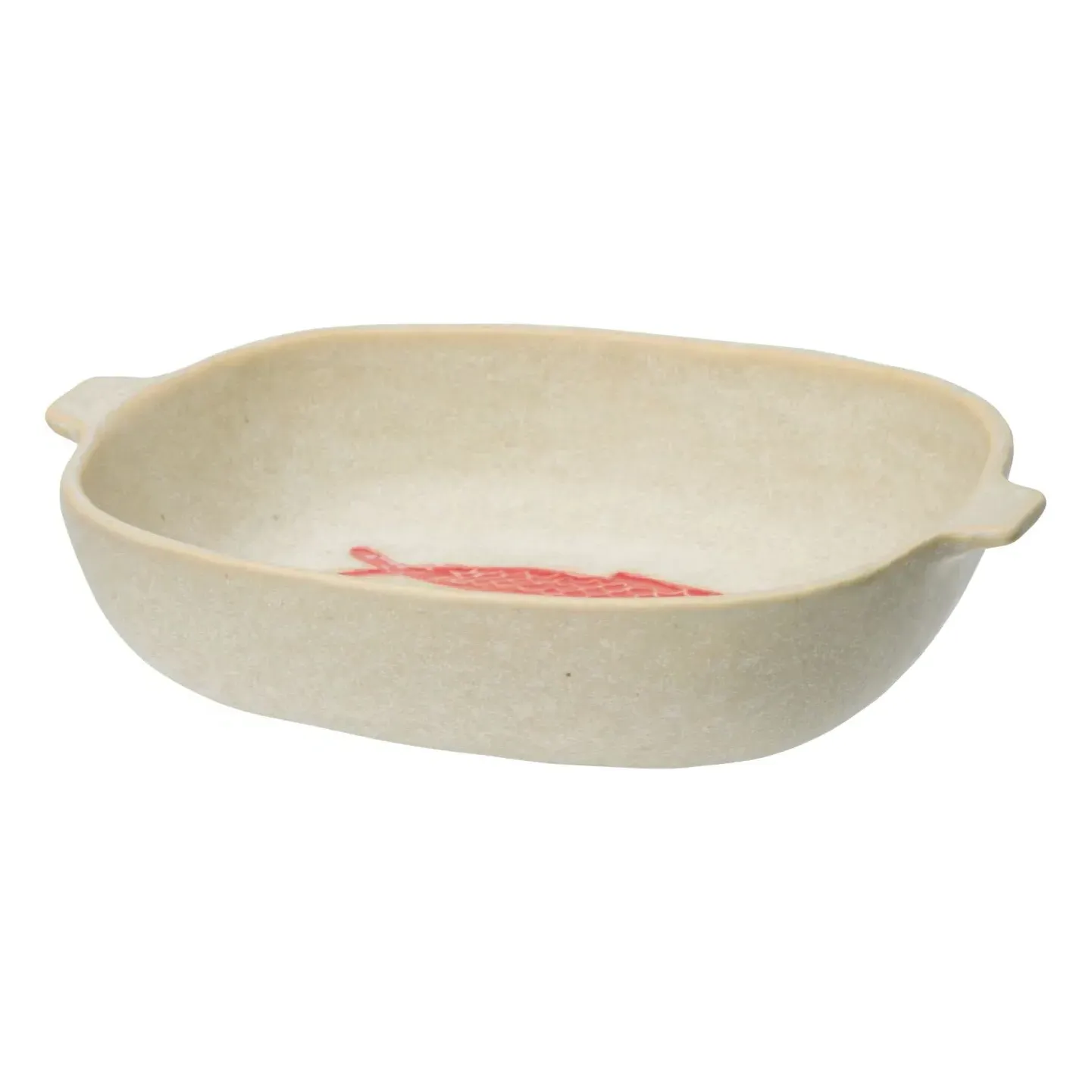 Stoneware Fish Baking Dish - Beige product