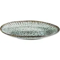 Stoneware Plate - Indigo Blue, Sandstone alternate view