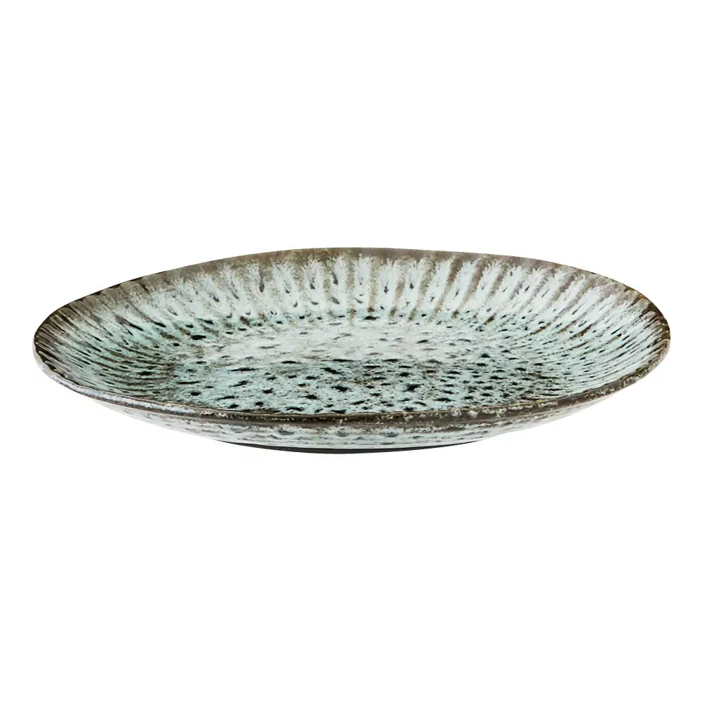 Stoneware Plate - Indigo Blue, Sandstone product
