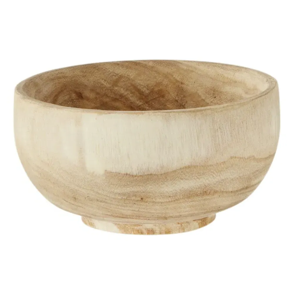 Wooden Bowl - Natural, Paulownia Wood product