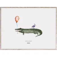 Coco the Crocodile Poster - Multicoloured alternate view
