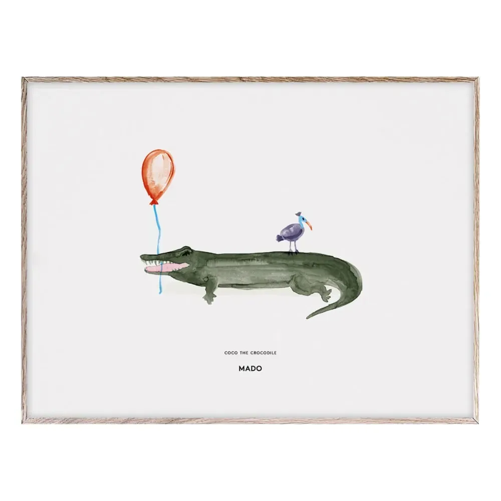 Coco the Crocodile Poster - Multicoloured product