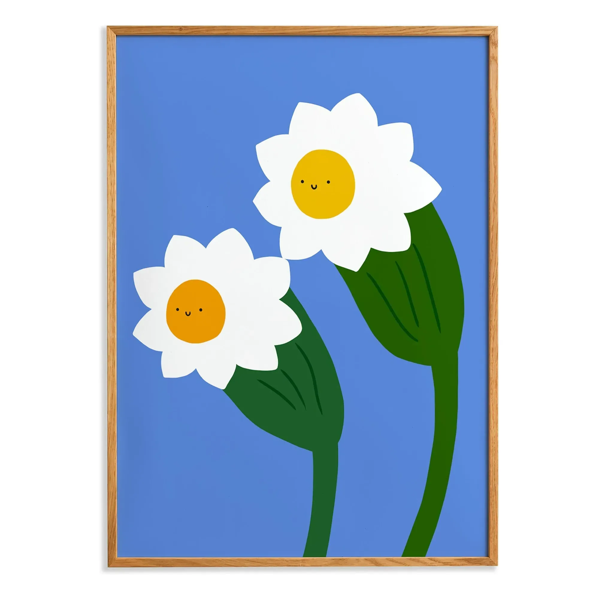 Hi Flower 03 Art Print - Multicoloured product