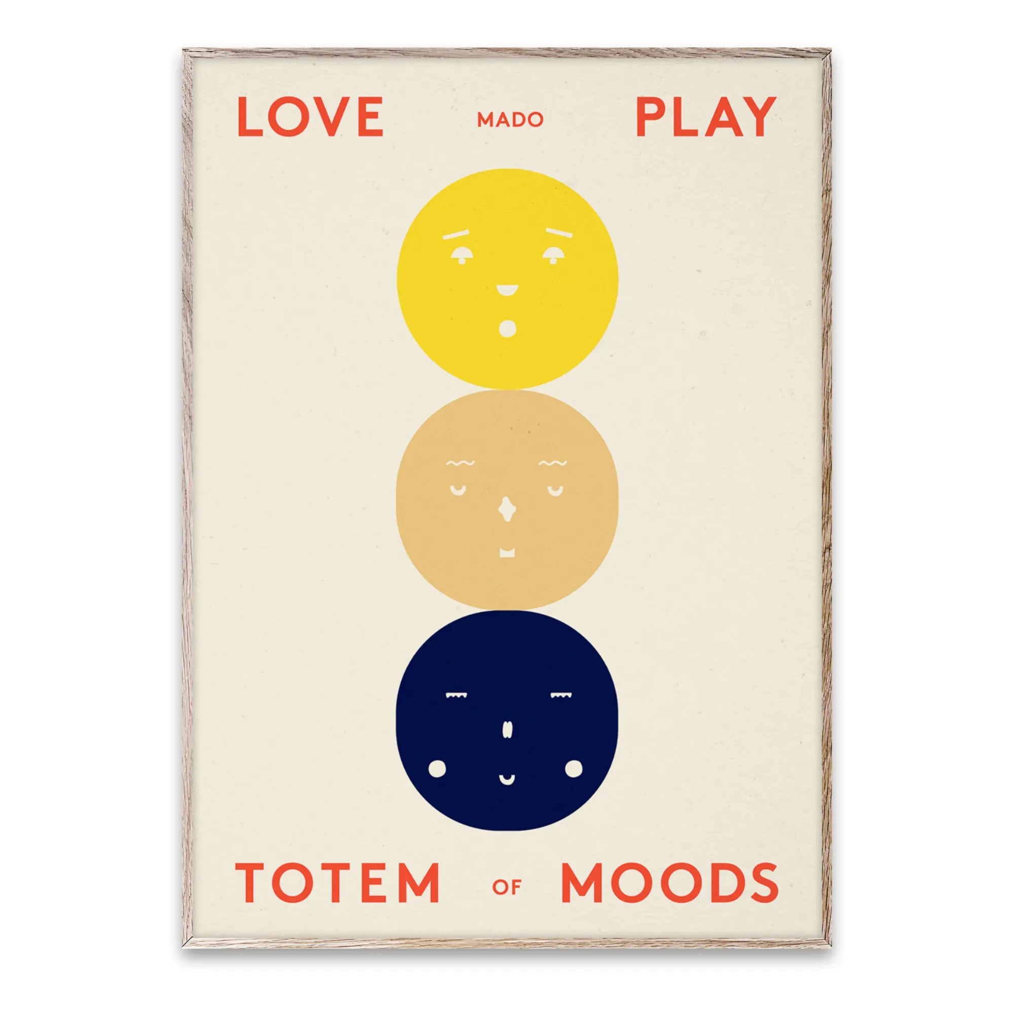 Totem of Moods Poster - Multicoloured product