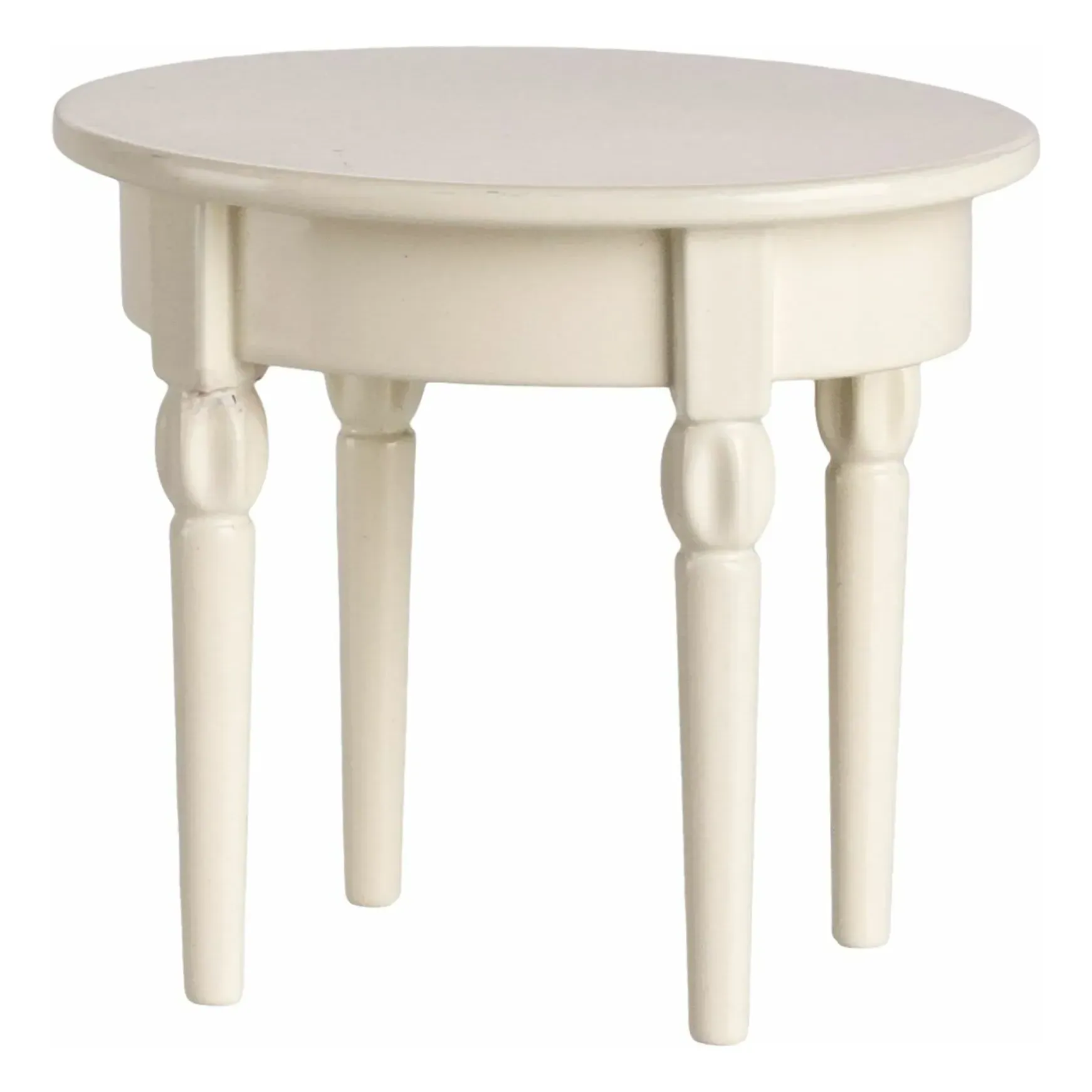 Maileg Bedside Table - Ecru, Metal product