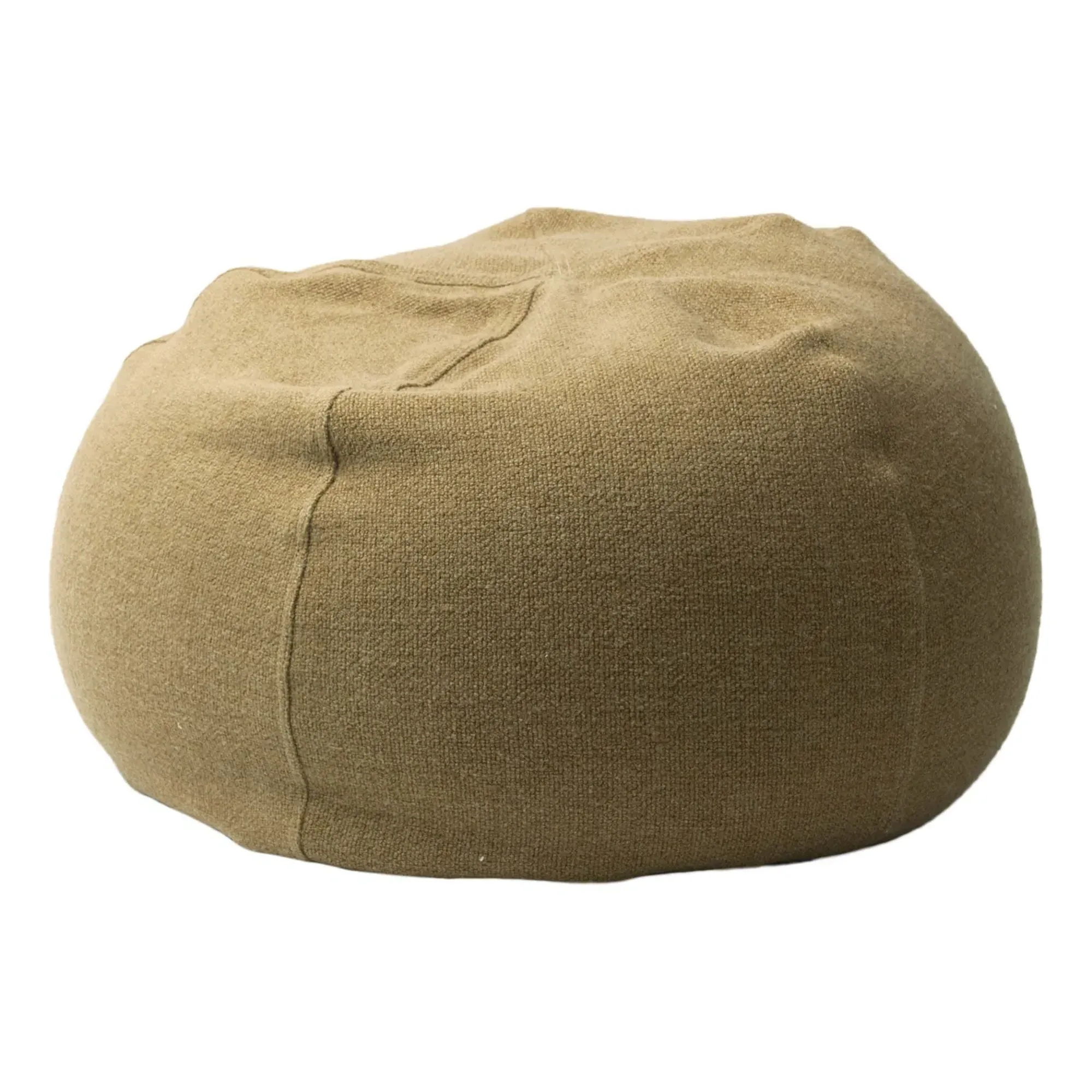Formentera Pouffe - Cappuccino, Linen Blend product