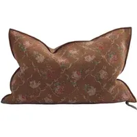 Jardin Secret Vice Versa Cushion - Havana, Linen alternate view