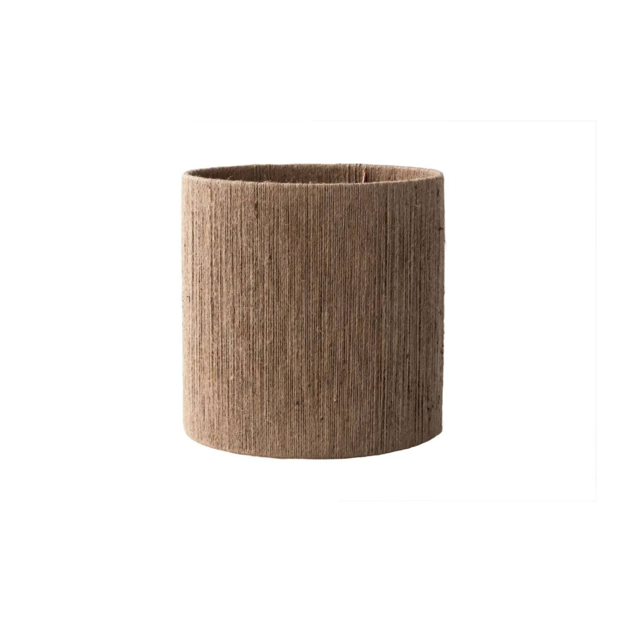 Kalé Stoneware Table Lamp - Black, Jute alternate view