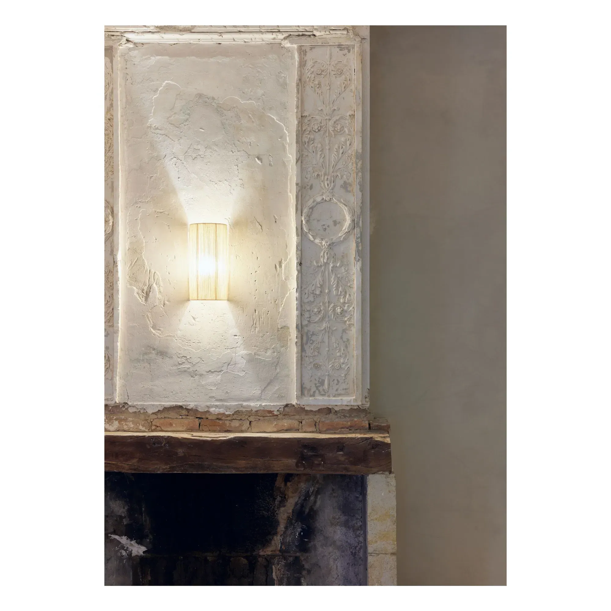 Kalé Wool Wall Lamp - Natural alternate view