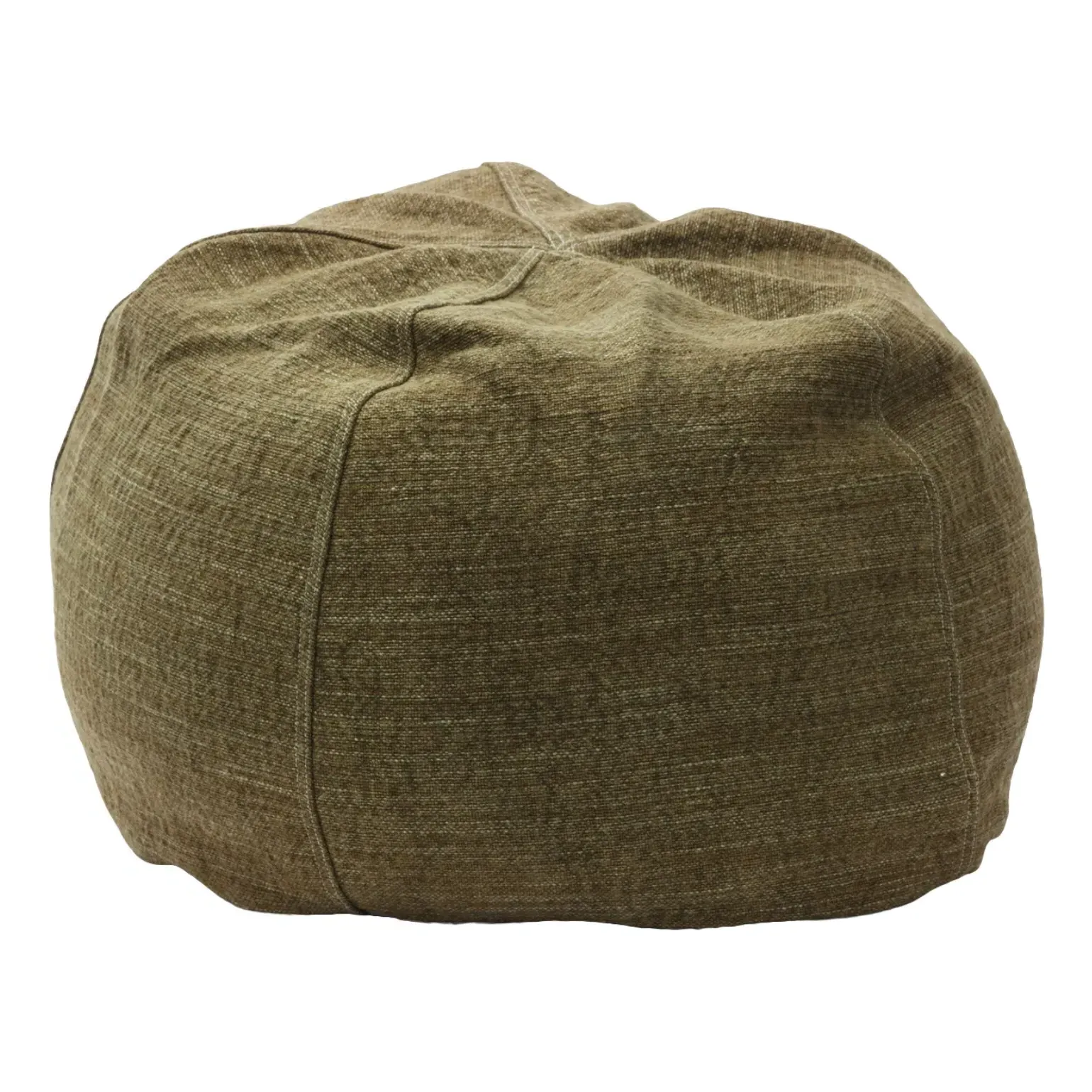 Nomadic Canvas Round Pouf - Bronze product