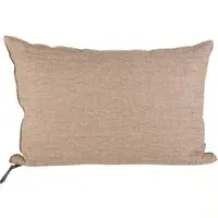 Verse Visa Crinkled Washed Linen Cushion alternate view