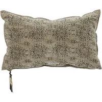 Vice Versa Jacquard Cushion - Bark, Cotton-Viscose alternate view