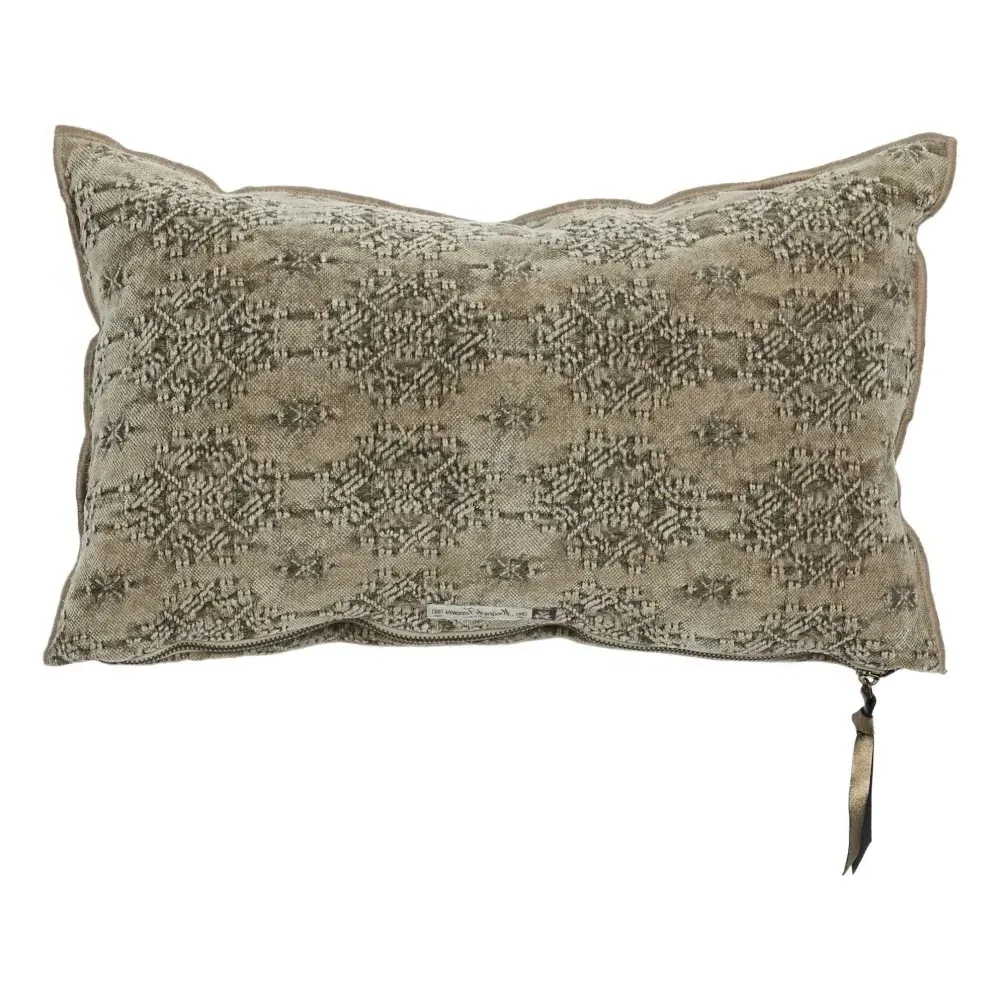 Vice Versa Jacquard Cushion - Bark, Cotton-Viscose product