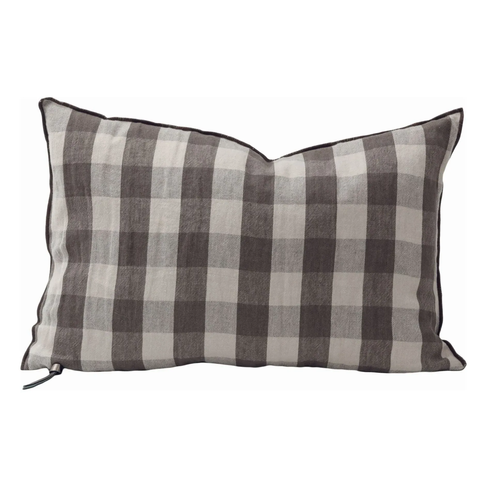 Vichy Cottage Washed Linen Cushion - Terre product