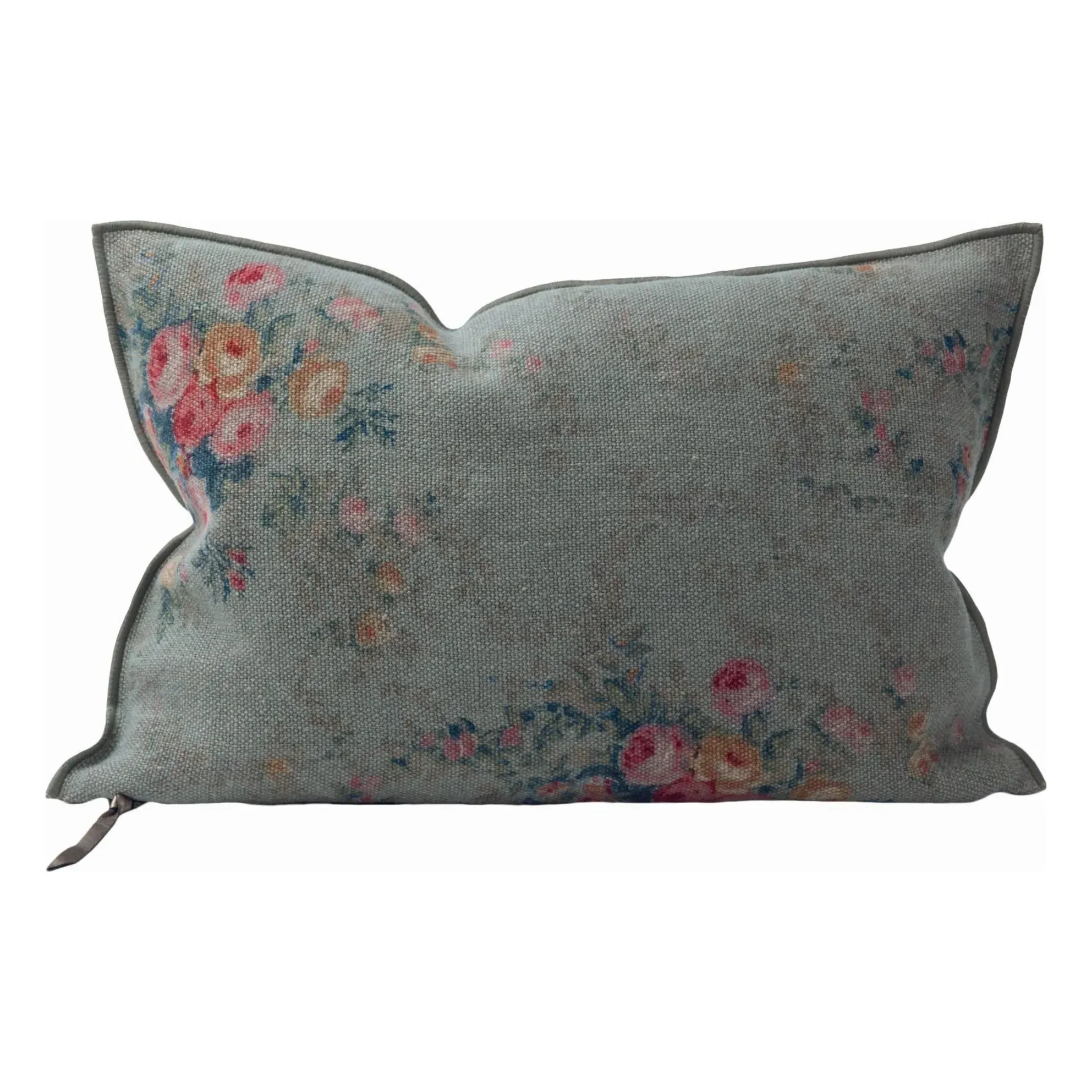 Wabi Sabi Pompadour Cushion - Nuage, Linen product