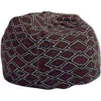Wabi Sabi Pouffe - Clay, Linen alternate view