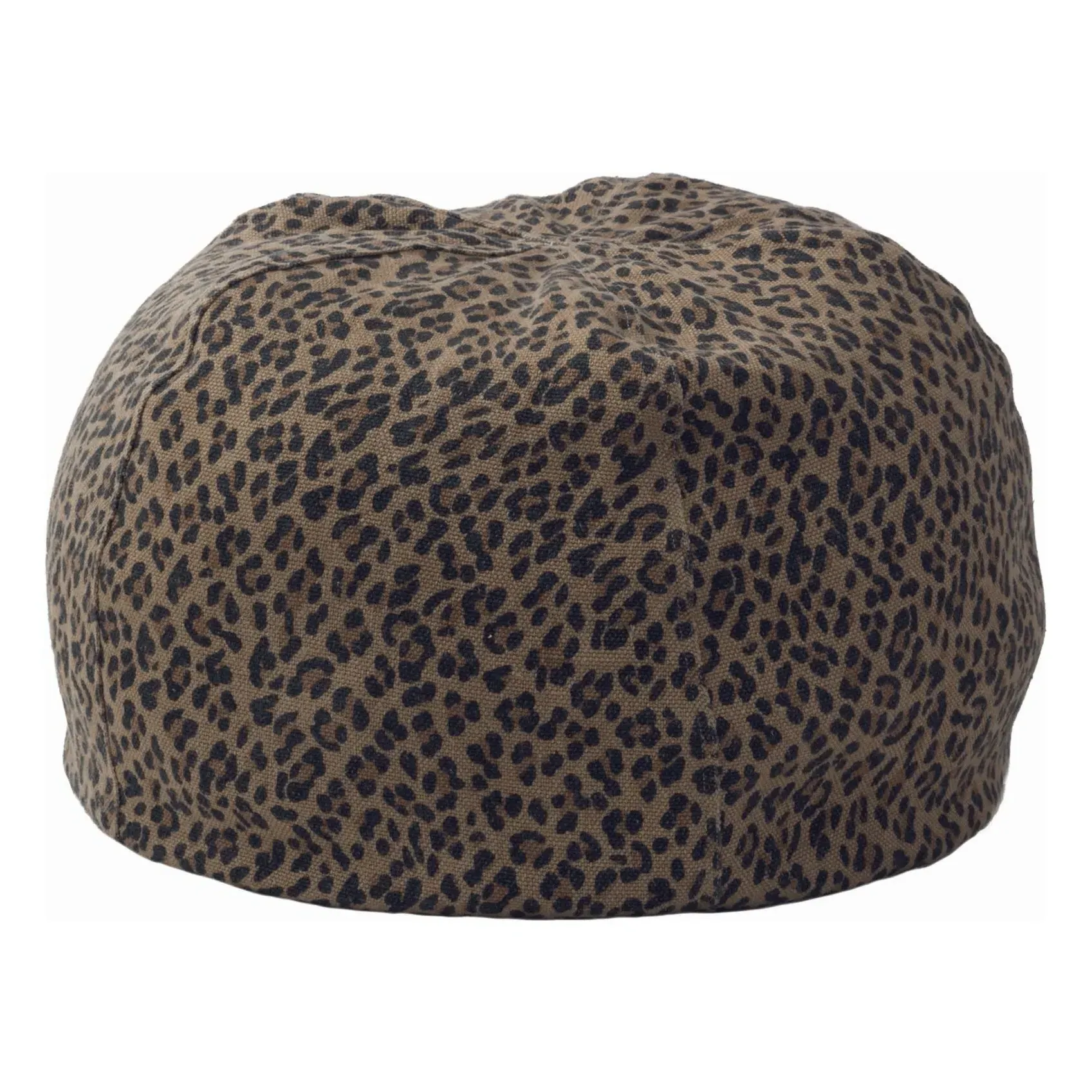 Wabi Sabi Printed Pouffe - Panther, Linen product