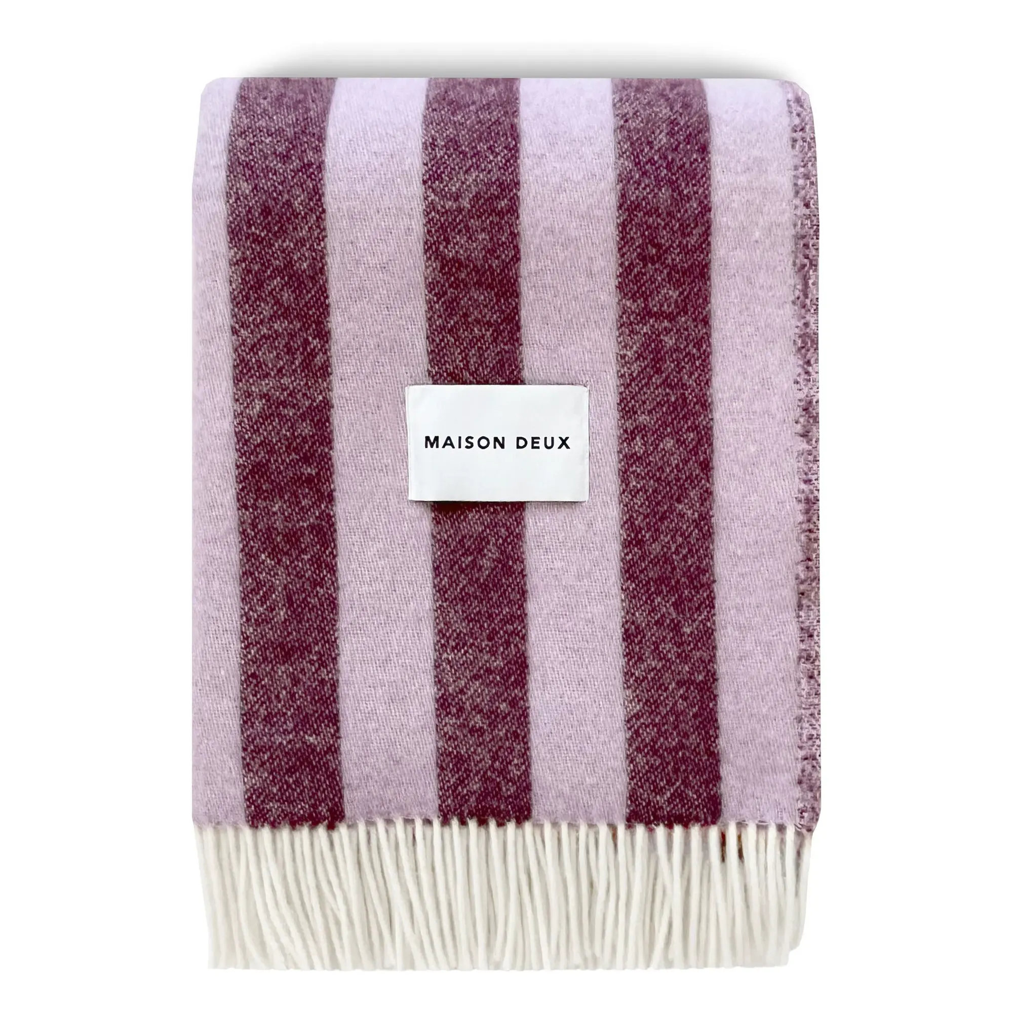 Candy Wrap Wool Throw - Lilac product