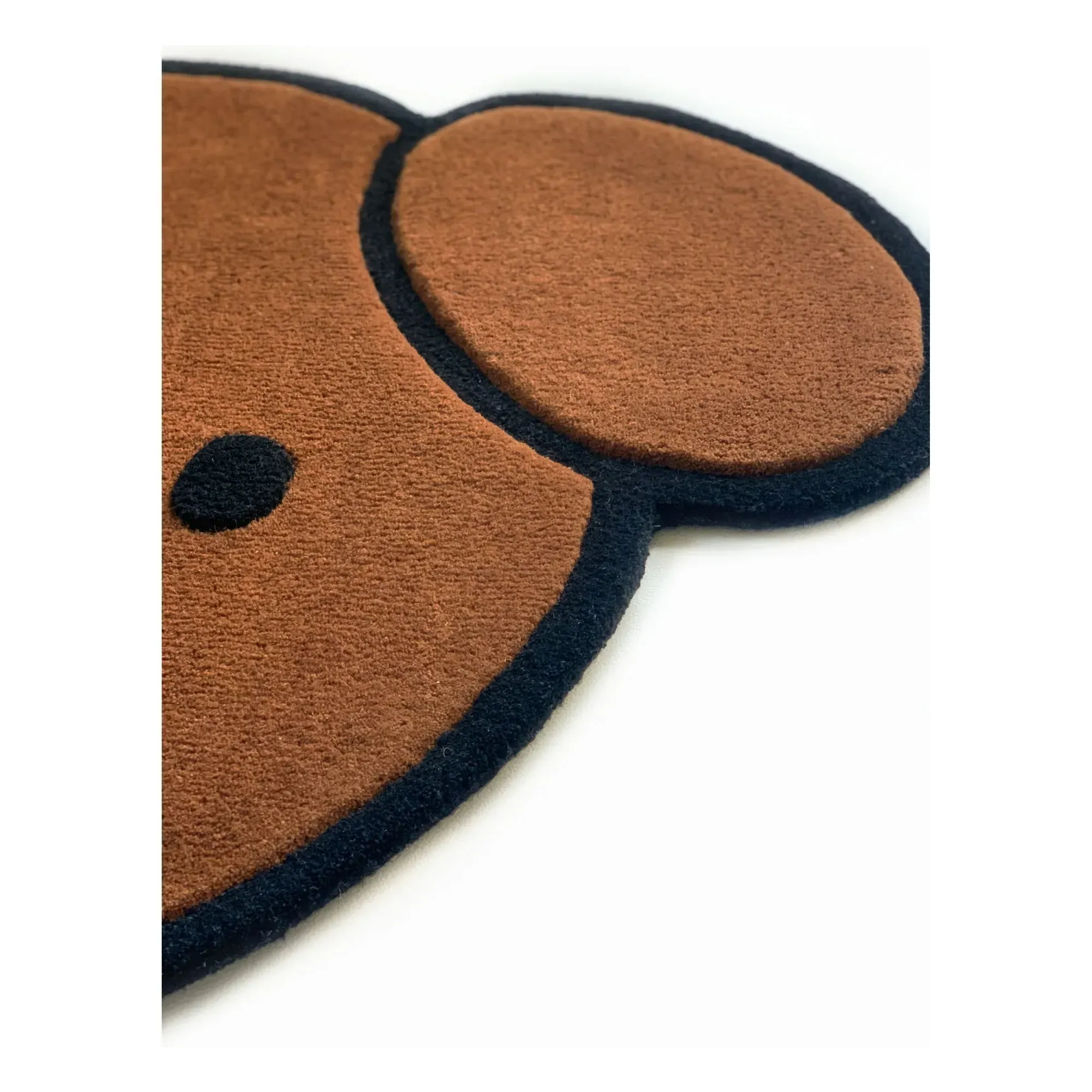 Miffy Snuffy Hand-Tufted Rug - Brown, Wool alternate view
