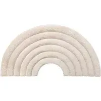 Rainbow Small Wool Rug - Natural alternate view