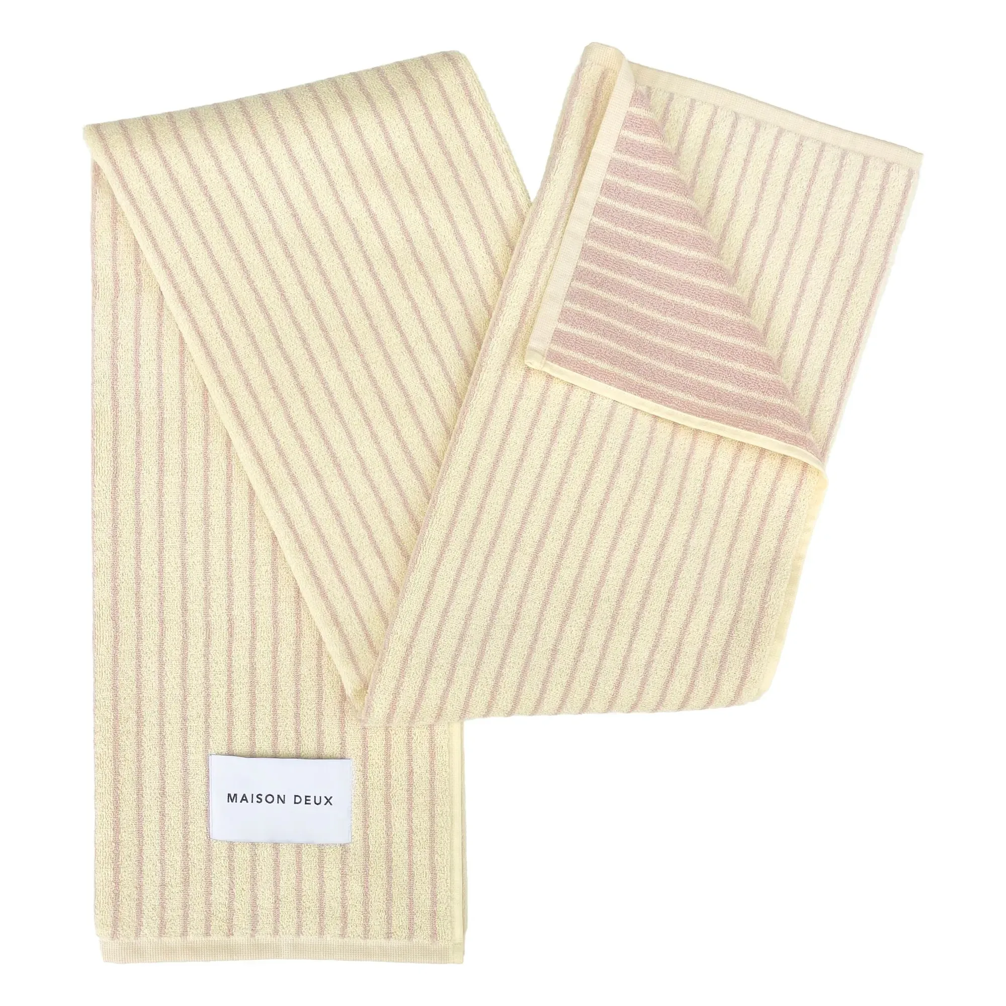 Striped Beach Towel - Yellow, Cotton product