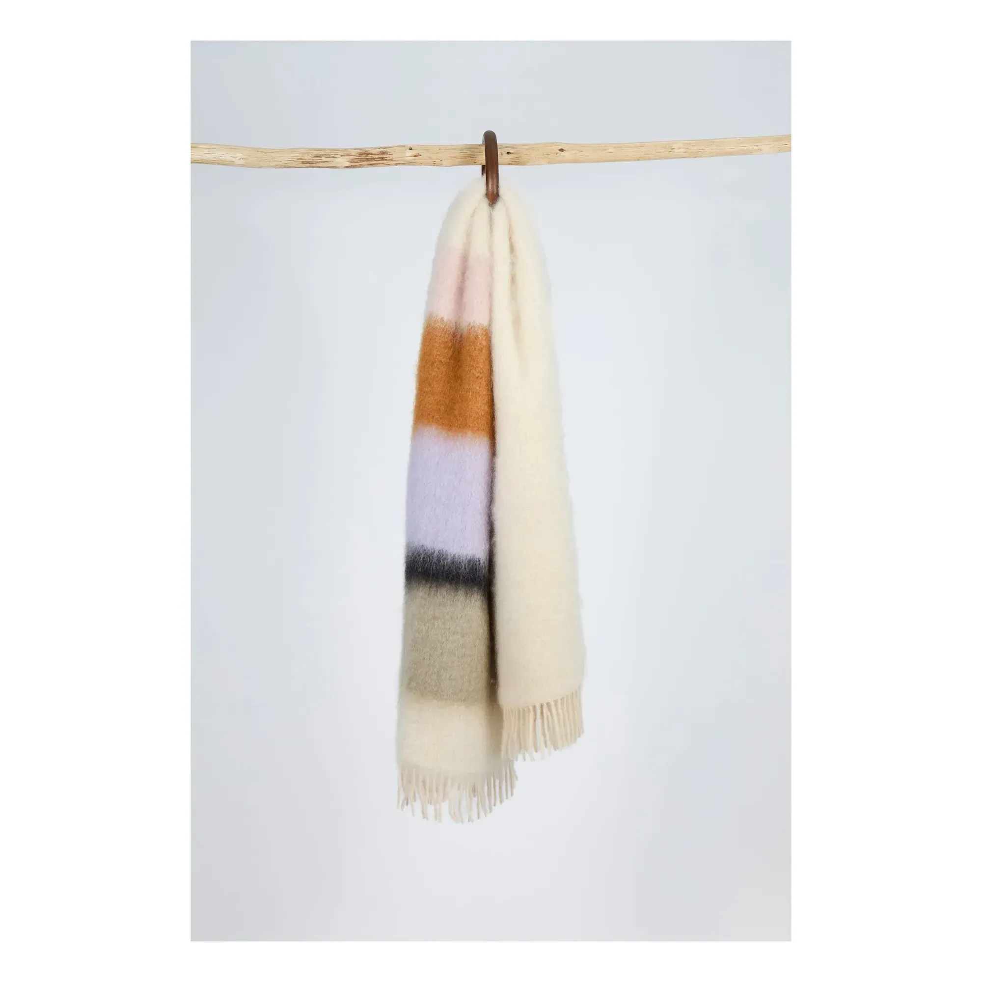 Serenity Mohair Throw - Lilac, Mohair-Wool product