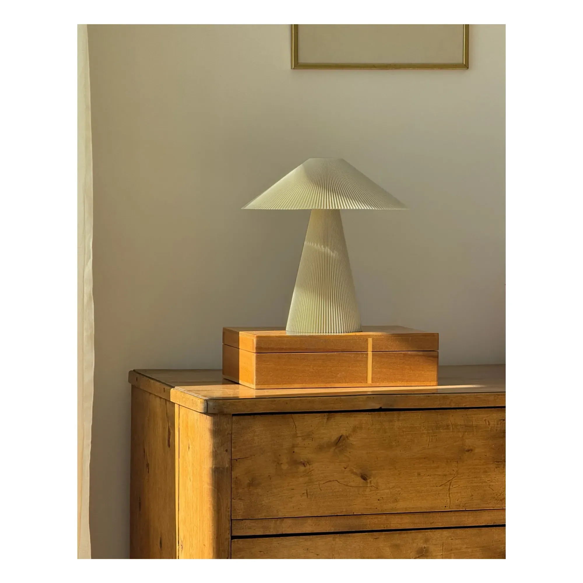 Baby Jane Table Lamp Dimmable - Cream, Recycled PET alternate view