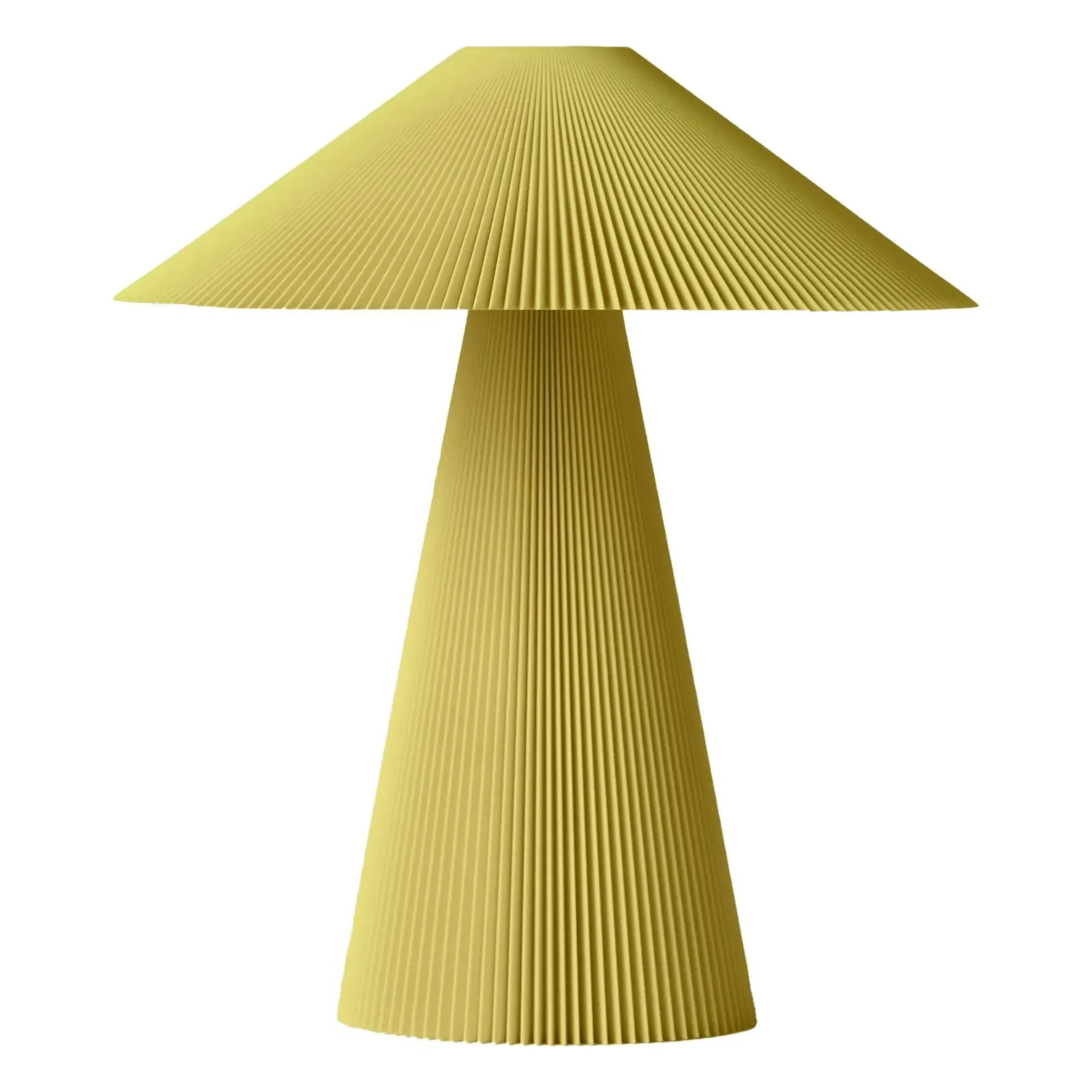 Jane Teen Table Lamp Dimmable - Pale Yellow, Recycled PET product