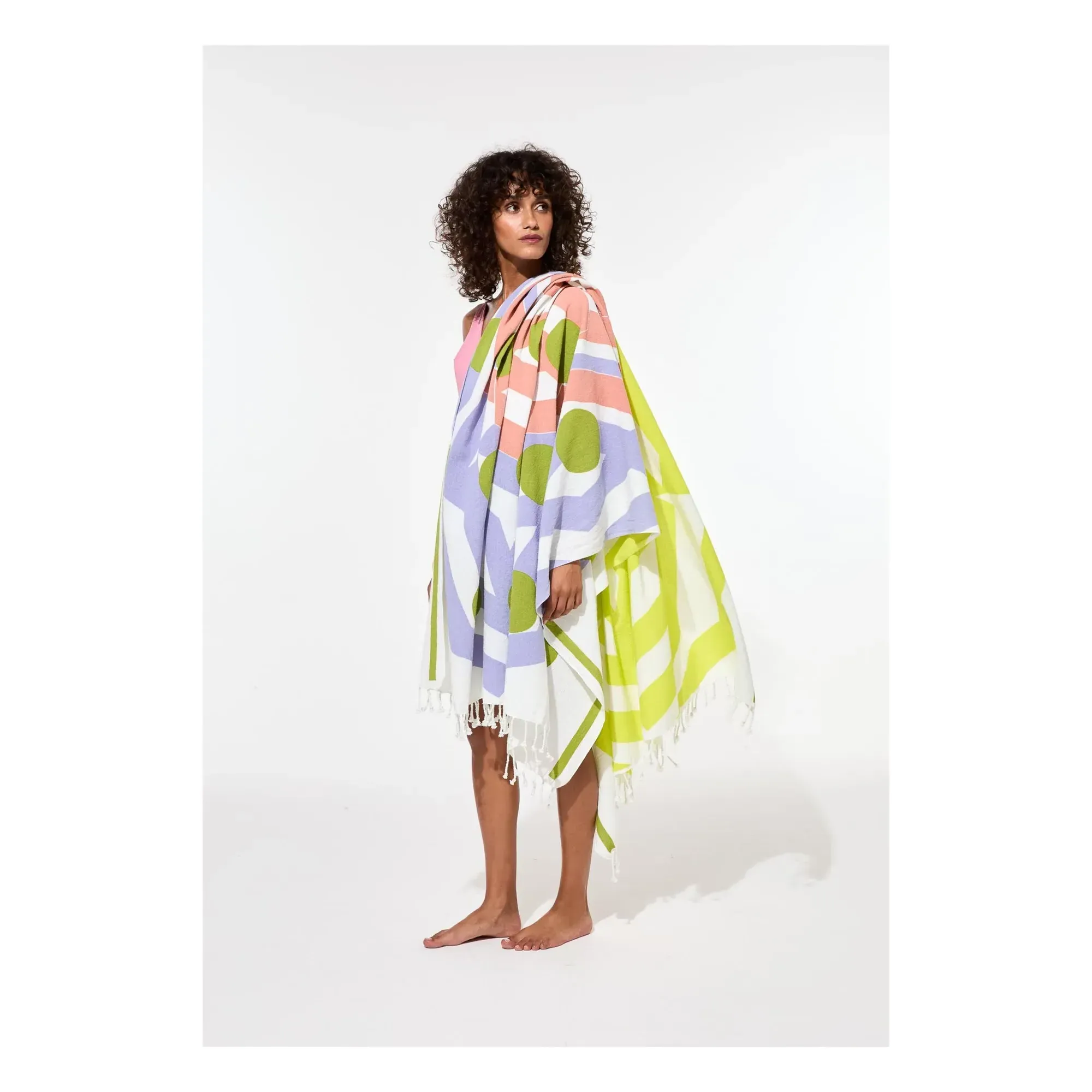 Bloom Beach Towel - Purple, Cotton alternate view