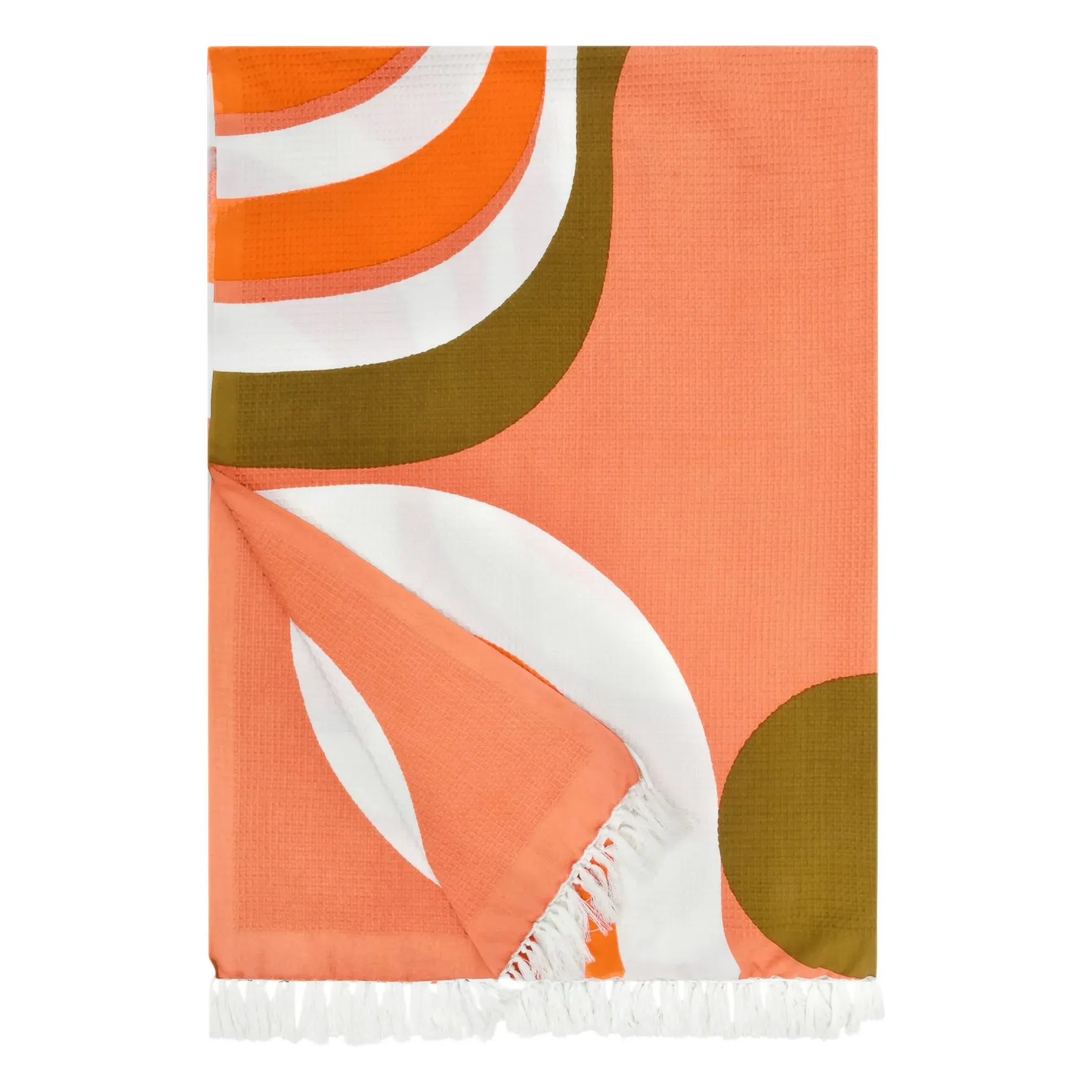Nebuleuse Cotton Blanket - Coral product