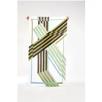 Shibuya Hammam Beach Towel - Khaki, Cotton alternate view