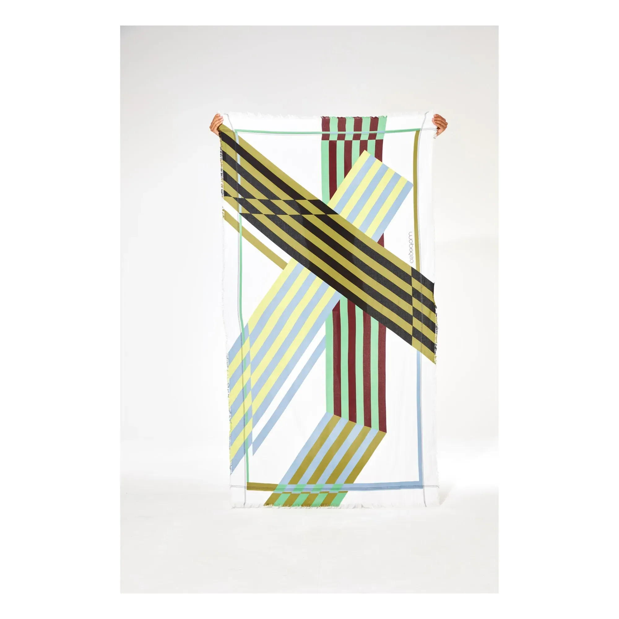 Shibuya Hammam Beach Towel - Khaki, Cotton product
