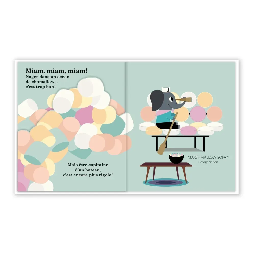 Designimaux Children's Book - White, Cardboard alternate view