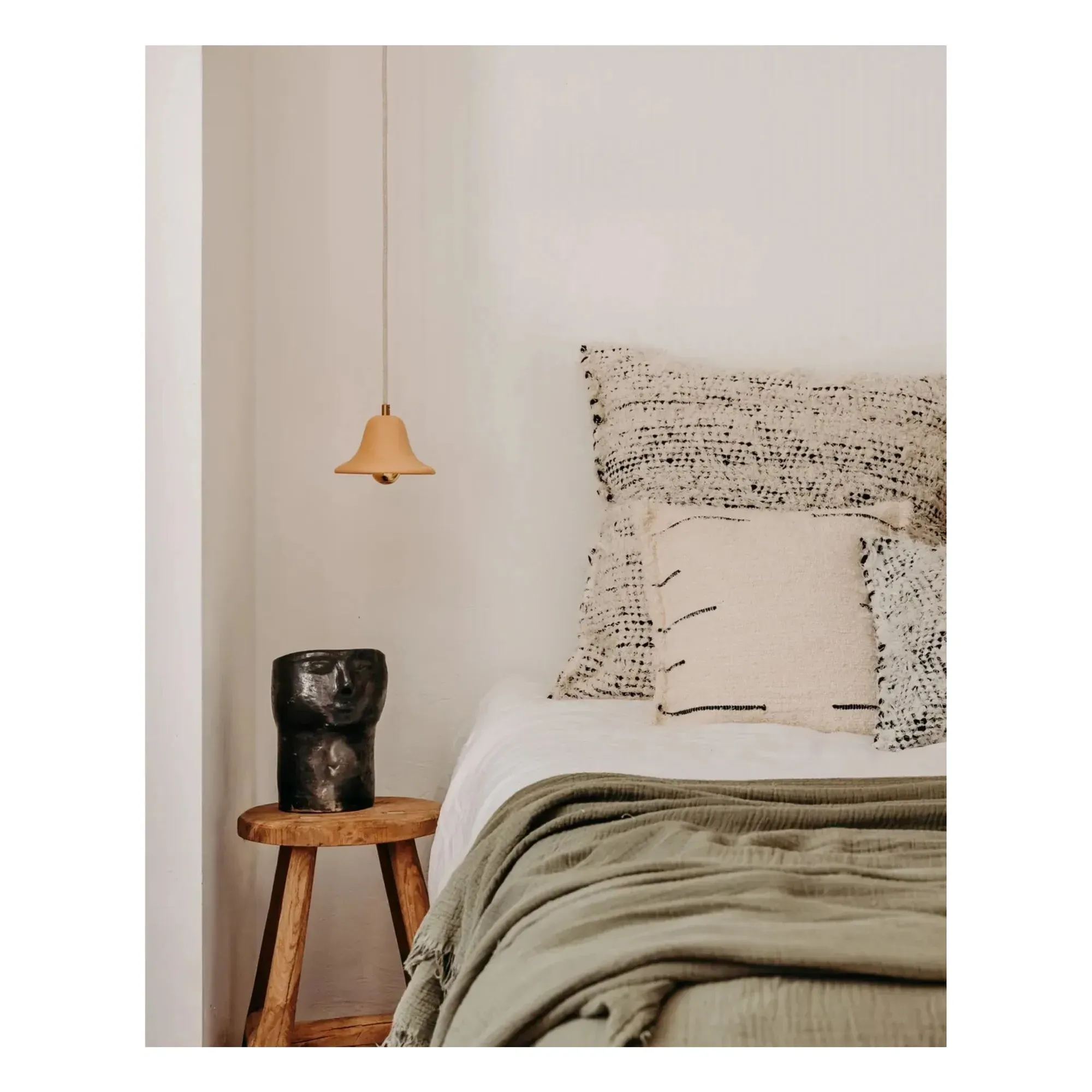 Gigaro Portable Table Lamp - Terracotta, Raw Ceramic product