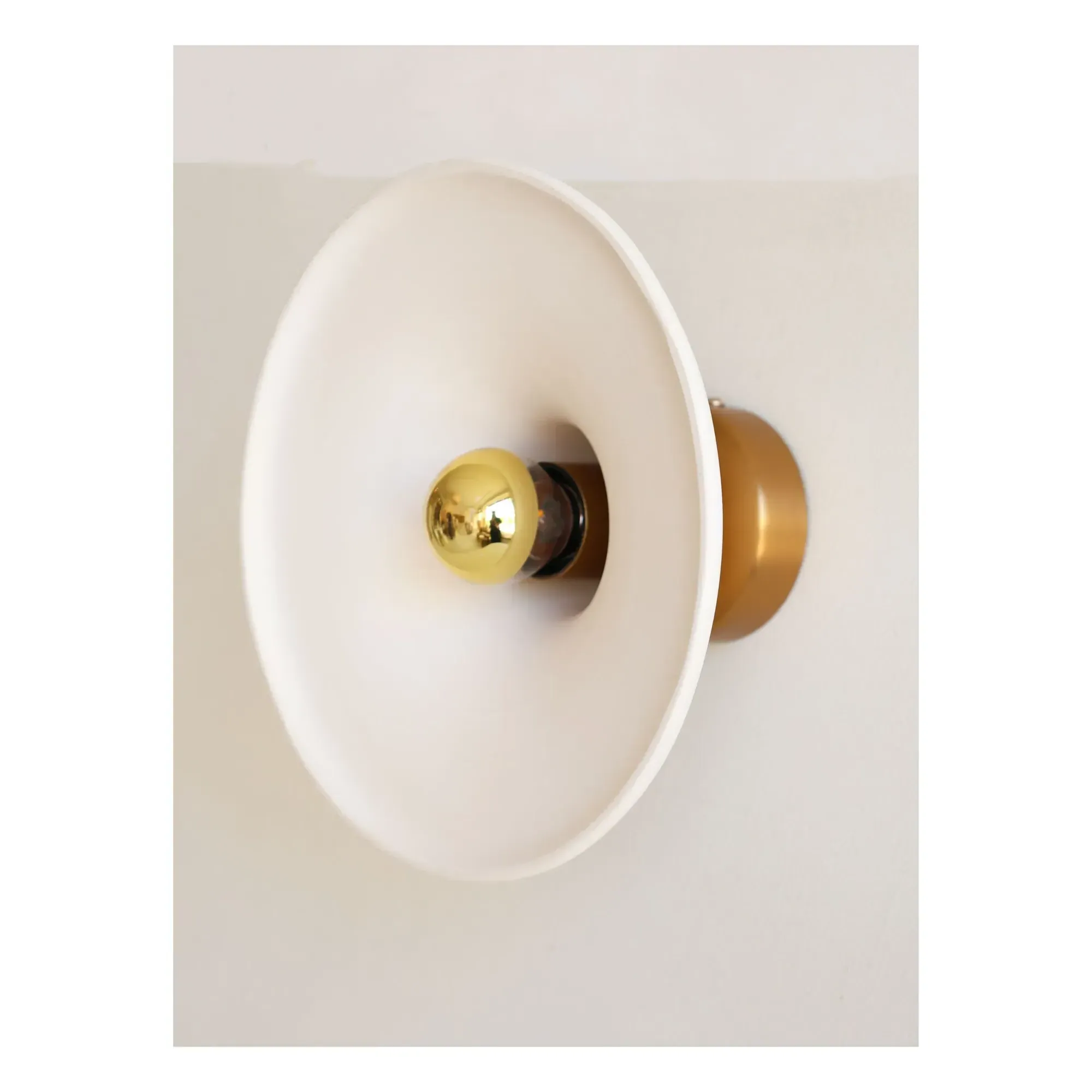 Gigaro Wall Lamp - Warm White, Raw Ceramic alternate view