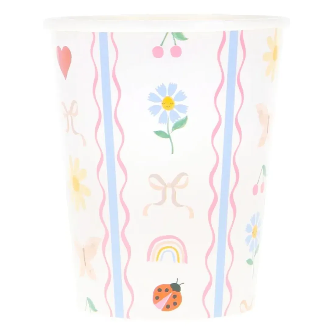 Little Garden Paper Tumblers Set of 8 - Ecru product