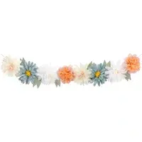 Meri Meri Flower Garland - Multicoloured, Paper alternate view