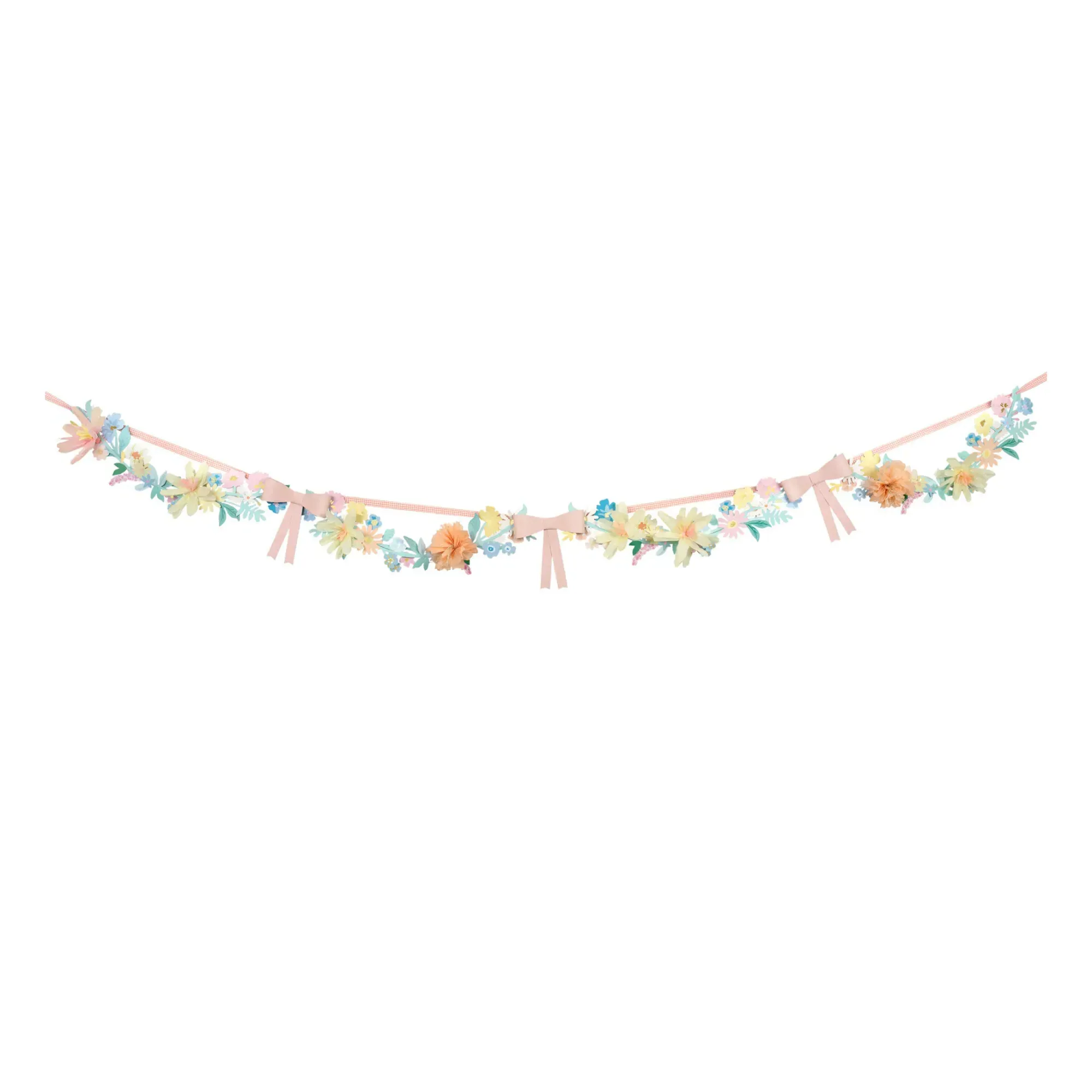 Meri Meri Spring Floral Garland - Multicoloured, Paper product
