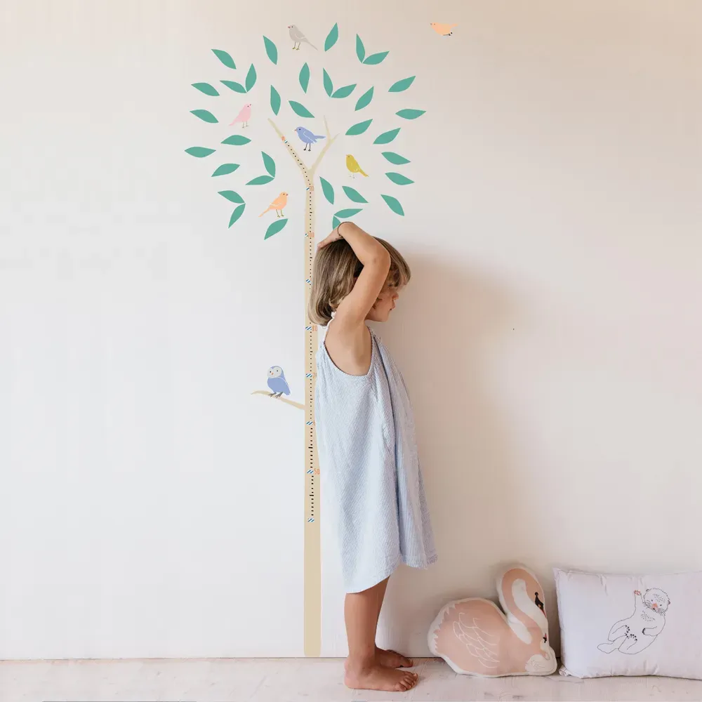 Mimi'lou Tree Measuring Sticker - Multicoloured alternate view