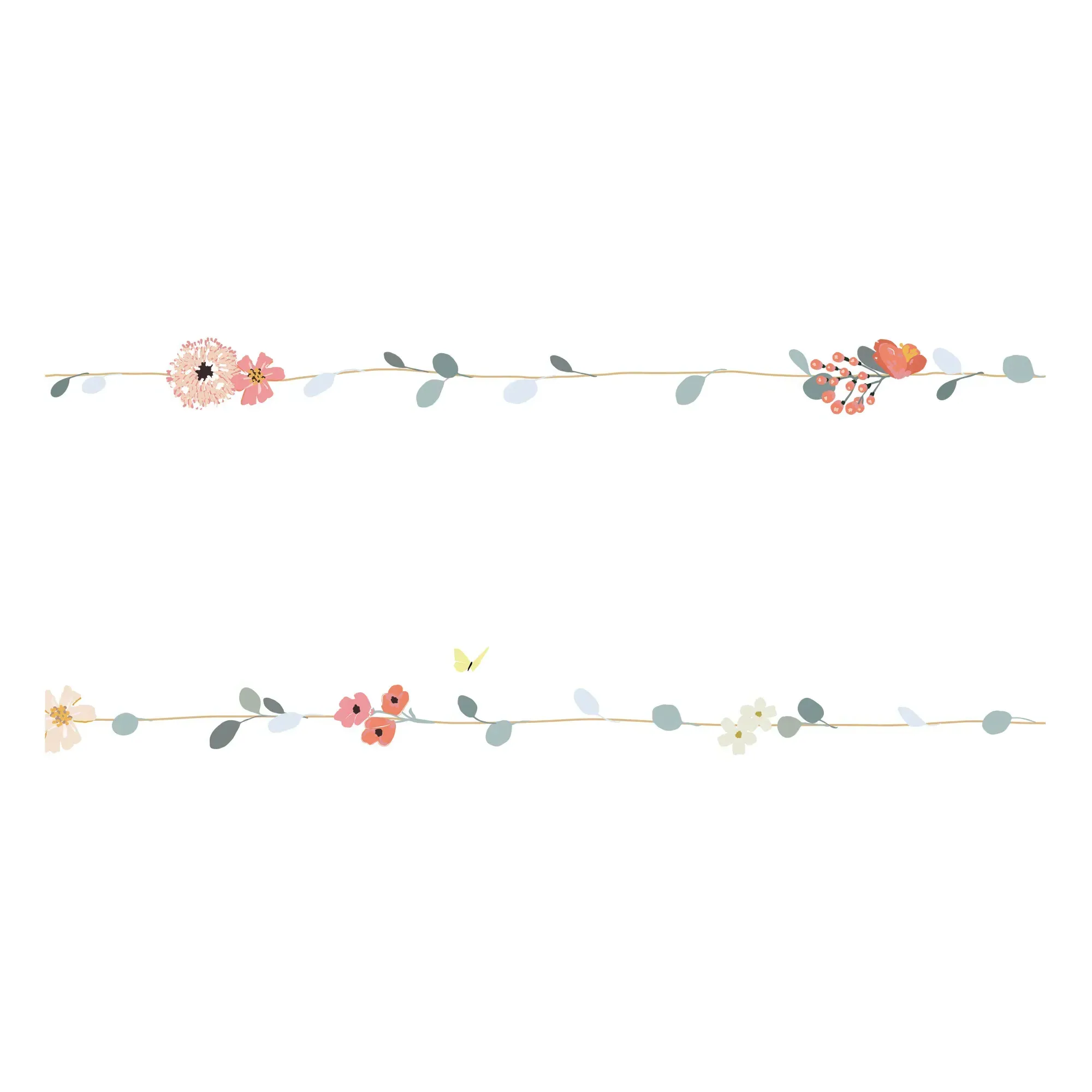 Nils Frieze Wall Sticker - Multicoloured, Vinyl product