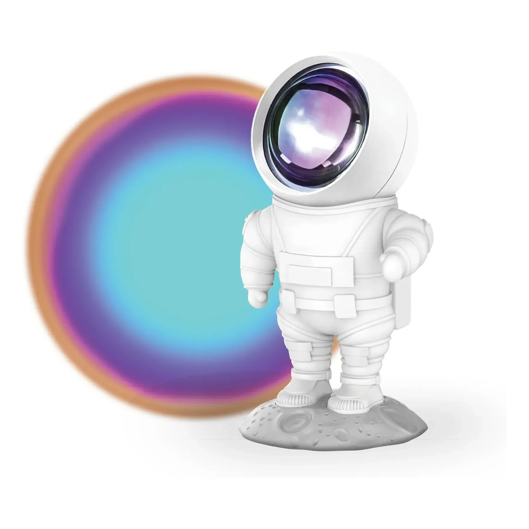 Astrolight Astronaut Rainbow Projector Night Light - Blue, ABS product