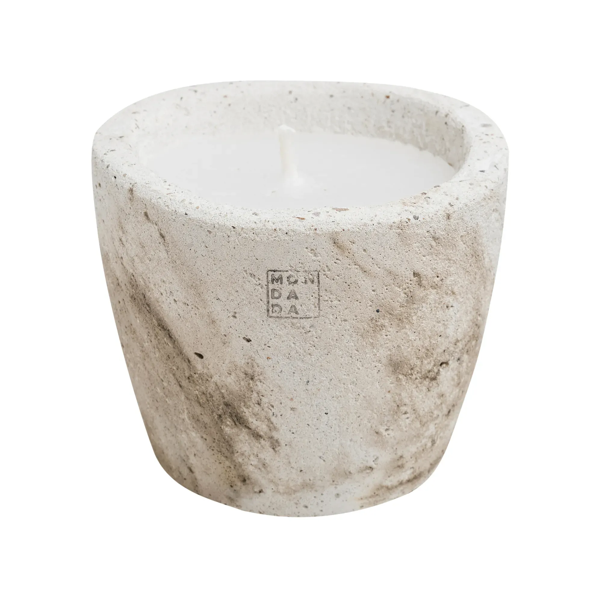 Mom Boss Outdoor Candle Neutral Fragrance - White, Concrete product