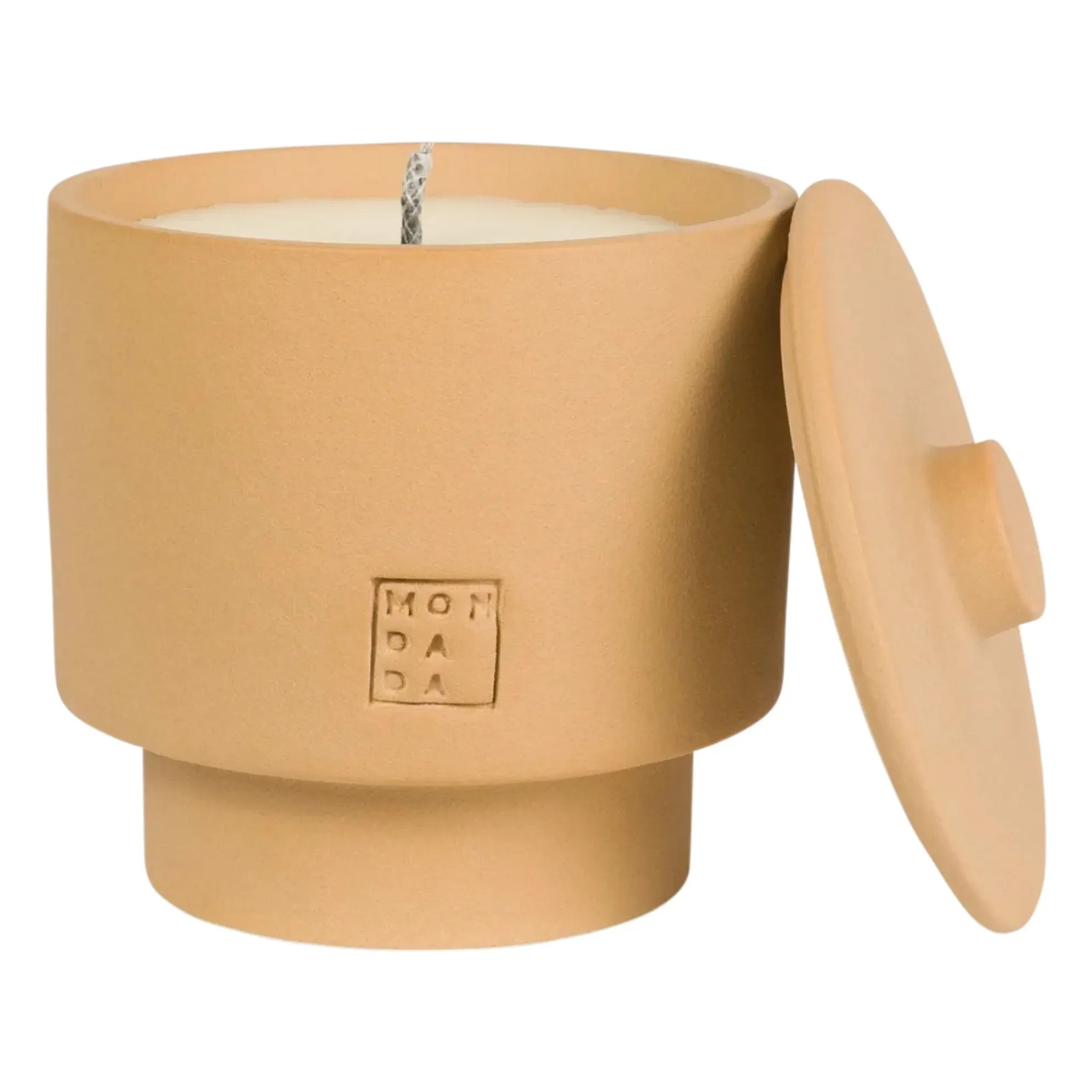 Octo-June Ibiza One Outdoor Candle with Cover - Terracotta, Ceramic product
